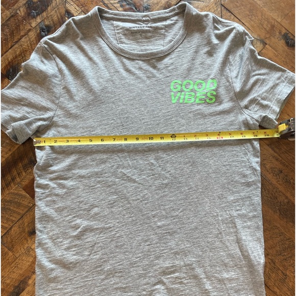 Vintage Tee Good vibes men’s small tee, T-shirt. soft and stretchy. - Picture 2 of 5